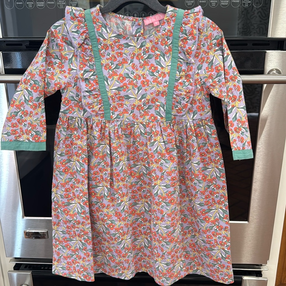 Bisby - Porta Lilac Dress w/ Flowers - Size: 5T